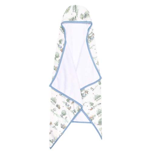 Premium Big Kid Hooded Towel - Hundred Acre Wood