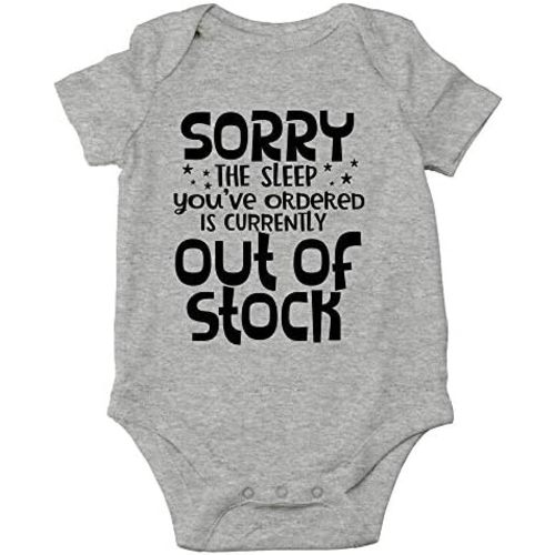 What You Ordered Is Currently Out of Stock - Baby Clothes - Funny Newborn Bodysuit Outfits for Boys and Girls
