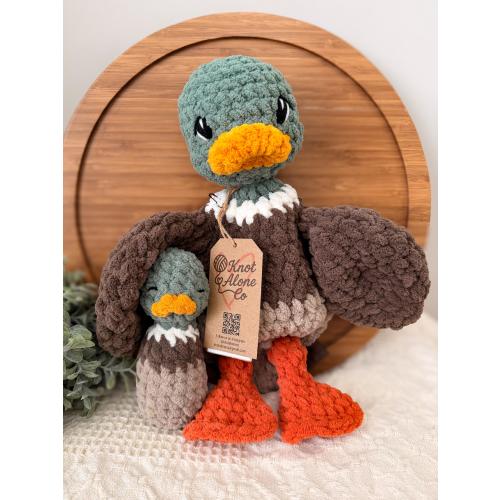 Crochet Animal Baby Rattle |  Handmade Duck Rattle | Bear Rattle | Woodland Baby Shower | Farm Baby Shower | Nursery decor | baby gift