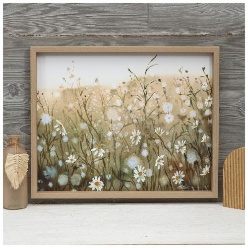 Field Of Daisies Wood Wall Decor
