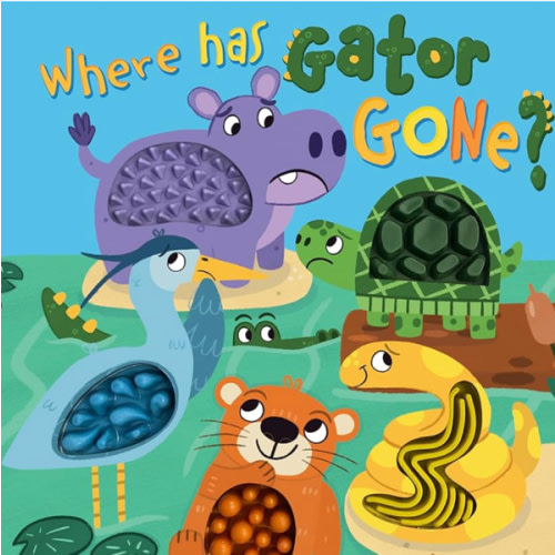 Little Hippo Books Where Has Gator Gone? I Children's Books Ages 1-5 I Animal Books for Toddlers I Kid's Sensory Board Book I Educational Children's ... Sensory Board Books for Baby & Toddler Time)