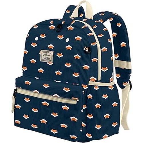 Corduroy Toddler Backpack for Boys 2-5: Preschool Backpack for Girls - Cute Kids Backpack 13.5" H Fit Folder