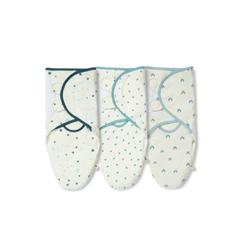August Grove® 3 Pack Newborn Baby Swaddle 0–3 Months Soft Breathable Lightweight Cotton Swaddle Wrap For Safe & Comfortable Sleep & Reviews | Wayfair