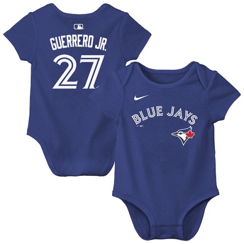 Vladimir Guerrero Jr. Toronto Blue Jays Nike Newborn & Infant Name & Number Bodysuit - Royal
