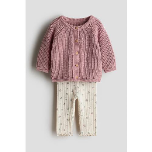 2-PIECE COTTON-KNIT SET