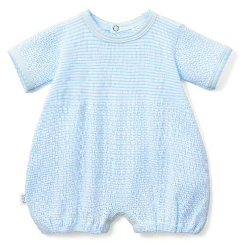 PatyKnit™ Solid Color Bubble with Pima Trim - PatyInc