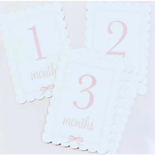 Milestone Cards - Girl – Katie Corley Art