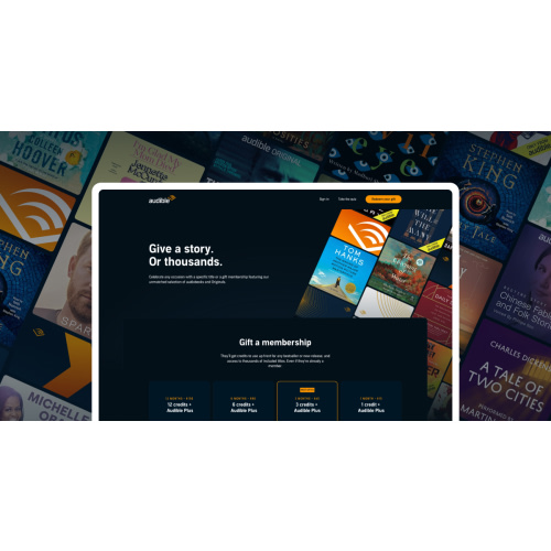 Audible Gift Cards, Credits, & Titles | Audible