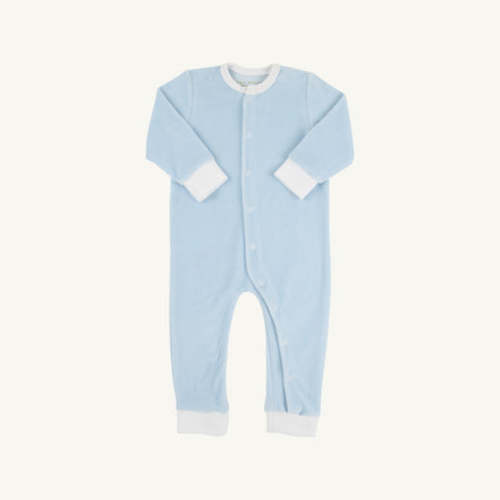 Paxton Playsuit - Buckhead Blue with Worth Avenue White