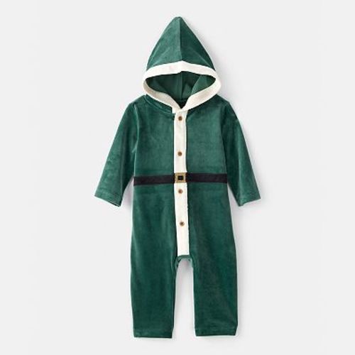 Baby Carter's Elf Hooded Jumpsuit