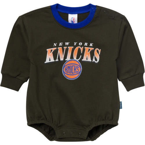 Baby Neutral New York Knicks Sweatshirt Bubble Romper – Gerber Childrenswear