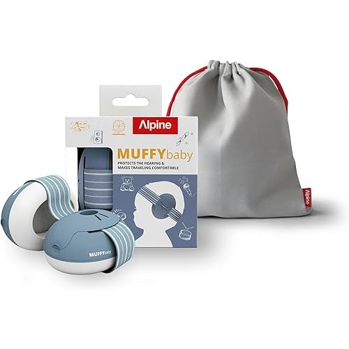Alpine Muffy Baby Ear Protection for Babies and Toddlers up to 36 Months -