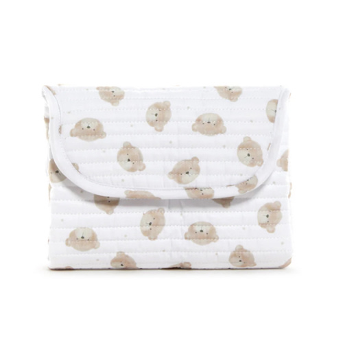 Changing Pad - Quilted Changing Mat - Teddy Bear