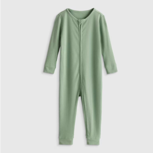 Softest Rib One Piece  in Sage Green