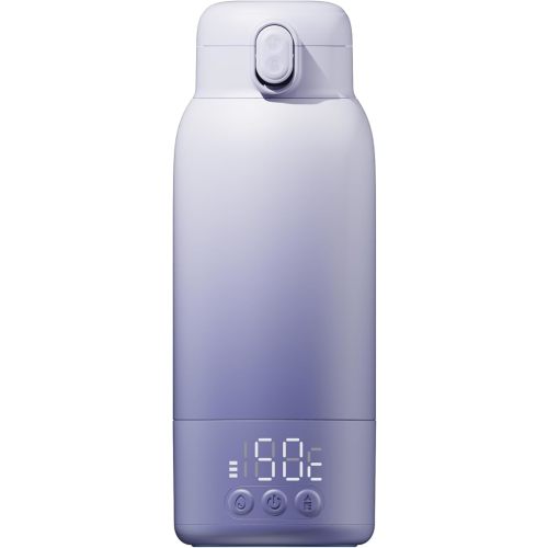 Portable Bottle Warmer for Travel, Baby Milk Warmer with Fast Heating & Long Battery Life, 17 Ounces Large Capacity Bottle Warmer with Long-Lasting Keep Warm Function