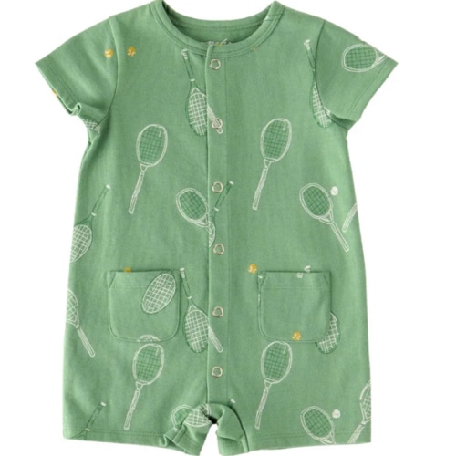 Tennis Short Sleeve Pocket Romper