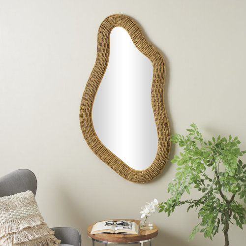 Joss & Main Jay Asymmetrical Accent Mirror