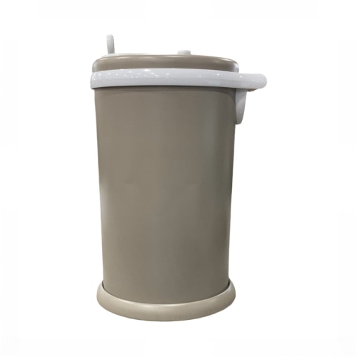 Ubbi Diaper Pail, Matte taupe