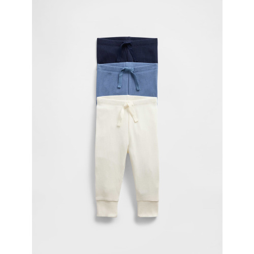 Baby First Favorites TinyRib Pants (3-Pack)