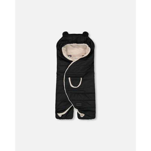 Snuggly Wrap Black For Car Seat And Stroller