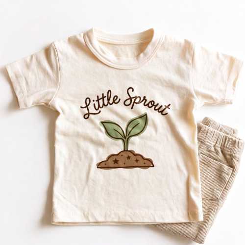 Little Sprout Kids Shirt - Cute Gardening Plant Toddler Tee