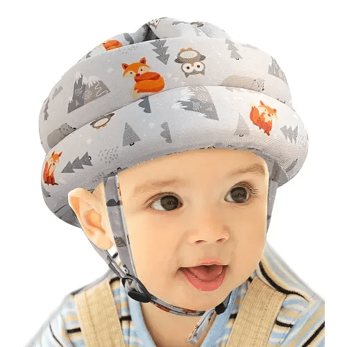 Baby Head Protector - Baby Helmet for Crawling Walking Running - No Bumps and Soft Cushion - Adjustable Protective Cap Infant Baby Safety Headguard - Toddler Helmets 6-12 Months 1-2 Years Old