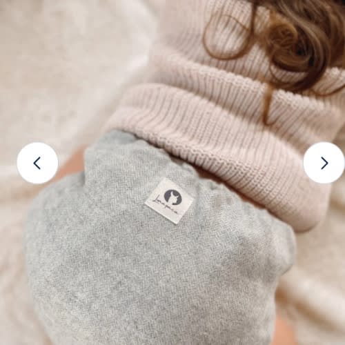 Alpaca Diaper Cover - L, Natural