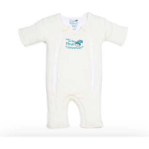 Cream Baby Merlin’s Magic Sleepsuit | Soft 100% Cotton Infant Sleepsuit