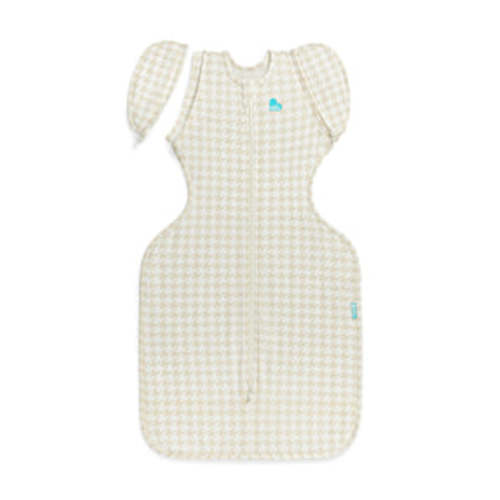 Swaddle Up™ Transition Bag 1.0 TOG Cotton Tan Houndstooth – Love to Dream US