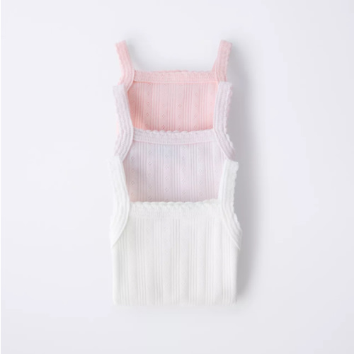 THREE-PACK OF RIB KNIT BODYSUITS WITH CUTOUT DETAIL - Pink | ZARA United States