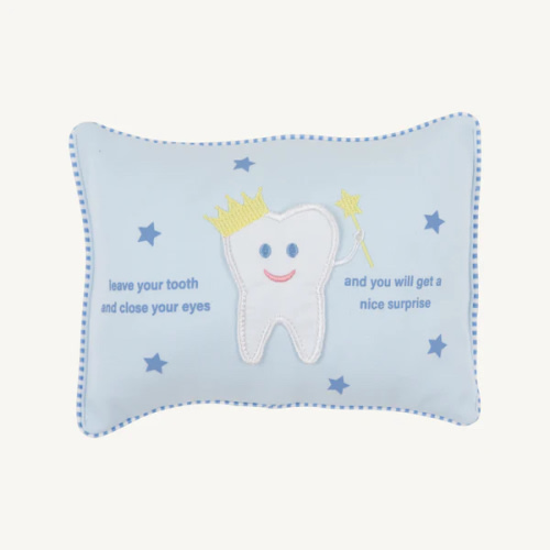 Fairy Exchange Pillow - Buckhead Blue