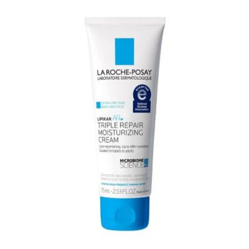 La Roche Posay Lipikar AP+M Triple Repair Body Moisturizing Cream Body and Face Moisturizer for Dry Skin with Shea Butter and Glycerin - 2.5 fl oz
