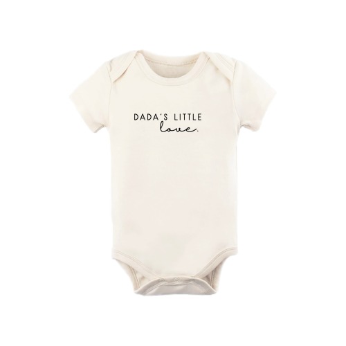 Baby Dada's Little Love Organic Cotton Bodysuit, 3-6M - Only a few left