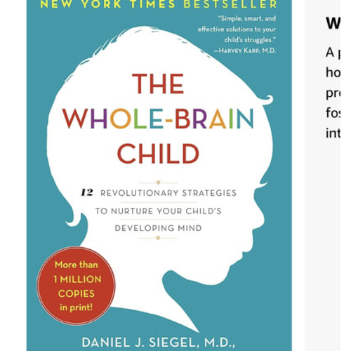 The Whole-Brain Child: 12 Revolutionary Strategies to Nurture Your Child's Developing Mind