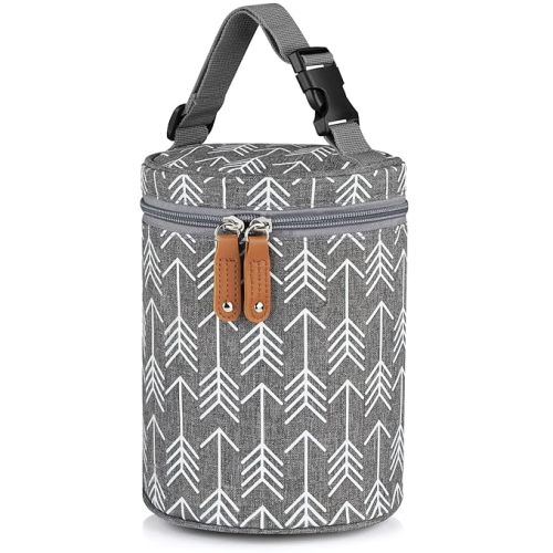 Accmor Breastmilk Cooler Bag, Insulated Baby Bottle Cooler Tote Bags for Nursing Mom Daycare