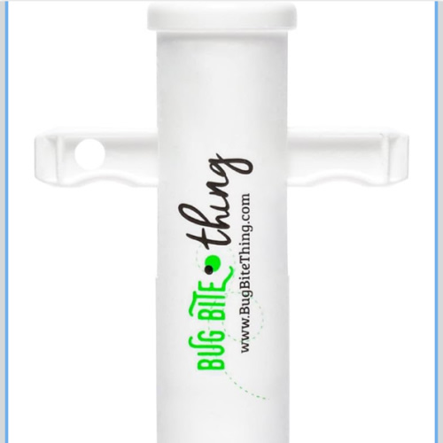 BUG BITE THING Suction Tool - Bug Bites and Bee/Wasp Stings, Natural Insect Bite Relief, Chemical Free - White/Single