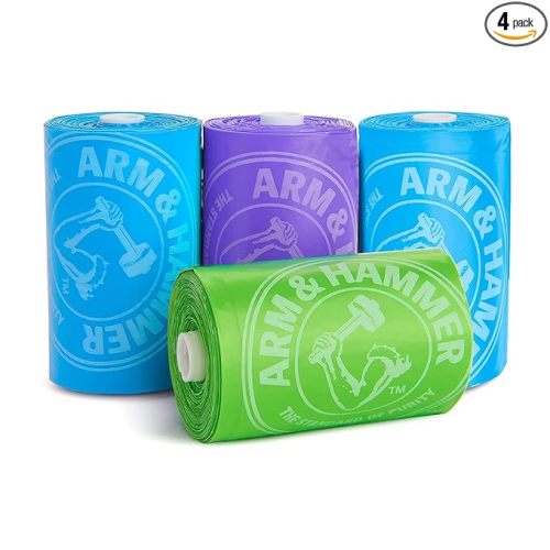 Munchkin® Arm & Hammer Diaper Bag Refills, 4 Pack, 48 Bags