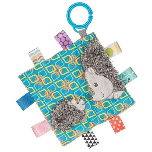 Taggies Crinkle Me Baby Toy, Heather Hedgehog