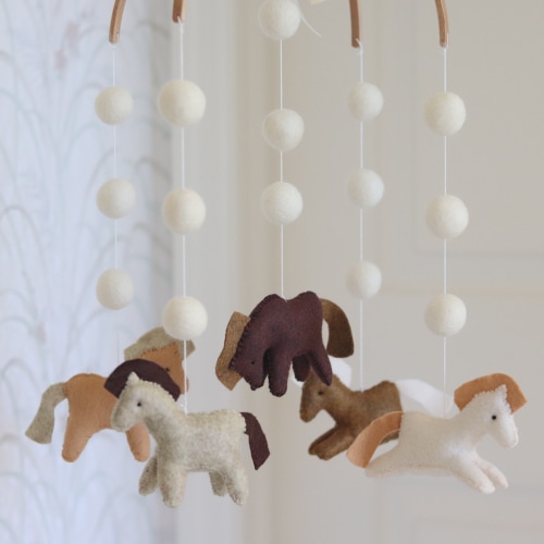 Cowboy Horse Baby Mobile