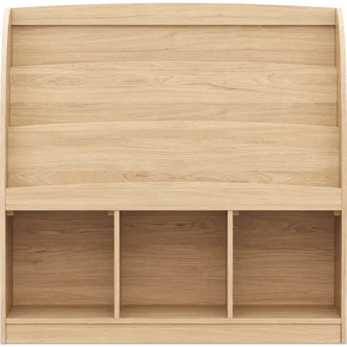 Drew & Jonathan Kids Hidden Hills Light Oak Wood Bookcase | Rooms to Go
