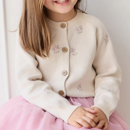 Harper Cardigan - Larissa Knit – Jamie Kay USA