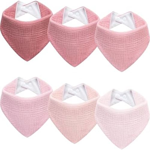 Kewlife gift Muslin Baby Bibs Baby Drool Bandana Bibs for Baby Girls Boys Infant Newborn Toddler Drooling and Teething