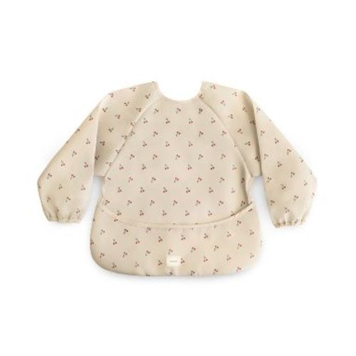 Long Sleeve Bib Cherries One Size