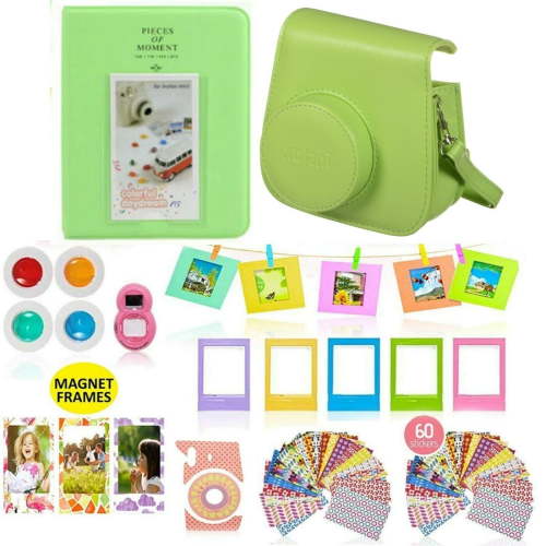 NeeGo Camera Accessory Set for Fujifilm Instax Mini 9, with Camera Bag, Photo Album, Photo Sticker