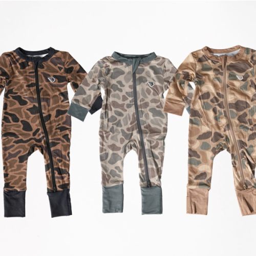Baby Zip Up Bundle - Classic Camo – BURLEBO