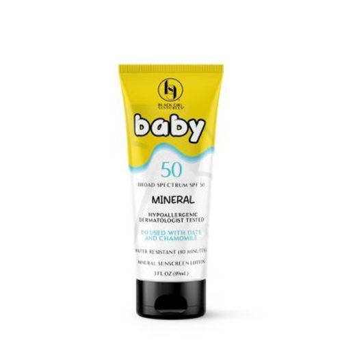 Black Girl Sunscreen Baby Mineral Lotion Broad Spectrum - SPF 50 - 3 fl oz