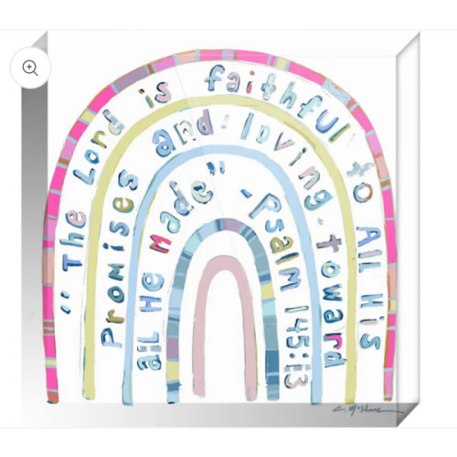 "Promise Keeper" Acrylic block – Chelsea McShane Art