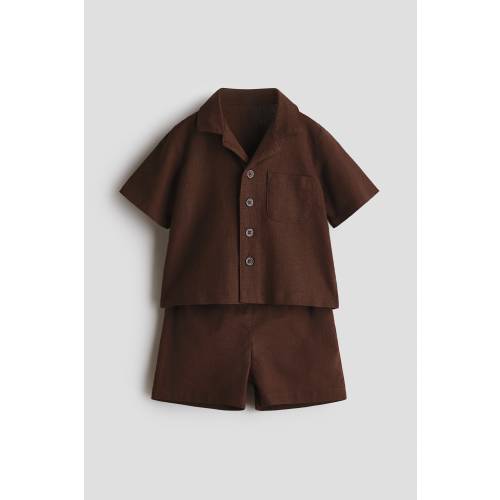 2-PIECE LINEN-BLEND SET