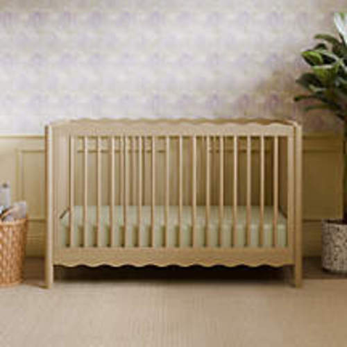 Babyletto Swell Washed Pine Wood 4-in-1 Convertible Crib