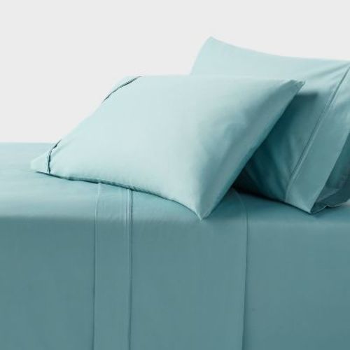 California King 400 Thread Count Performance Sheet Set Light Teal - Threshold™